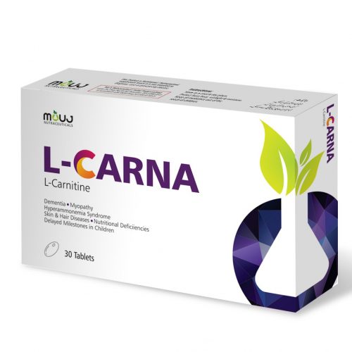 L-Carna Tab. (30's) Healthy Sperms,Memory,Energy Acetyle L.carnatine