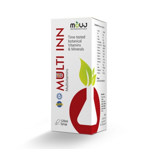 MultiInn Syrup (120ml) Best for Daily Performance & Health Vit. A,C,B2,E,B1,B6,Zinc,Lodine,Magn.