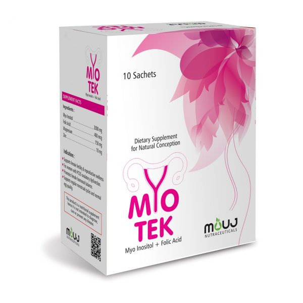 Myotek Sachets Supports female fertility & reproductive wellness For women with PCOS ovulatory dysfunction. Promotes female hormonal balance. Supports regular menstrual cydes and normal egg quality.