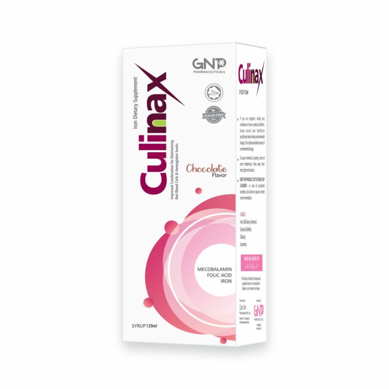 Culinax Syrup is a natural supplement to Improve Red Blood Cells and Hemoglobin levels